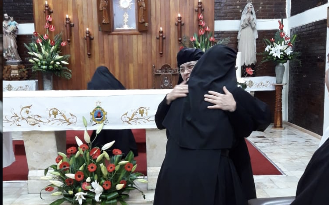 La Hna. Rosa María Mora, reelegida Presidenta federal de las Monjas Agustinas Recoletas de México